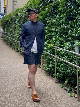 タケウチ☆ボンバイエさん(メンズ・173cm)の夏コーディネート