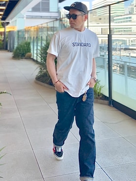 「VANS(バンズ)のアイテム」を使った、タケウチ☆ボンバイエさん(メンズ・173cm)の春コーディネート