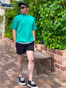 タケウチ☆ボンバイエさん(メンズ・173cm)の夏コーディネート