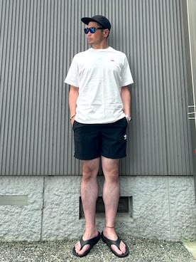 「Supreme （シュプリーム）のアイテム」を使った、タケウチ☆ボンバイエさん（メンズ・173cm）の夏コーディネート