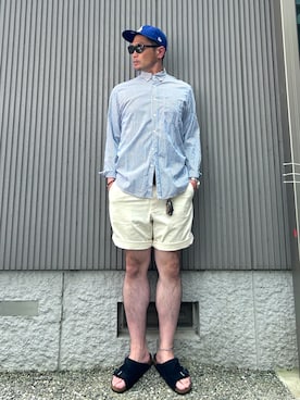 タケウチ☆ボンバイエさん（メンズ・173cm）の夏コーディネート