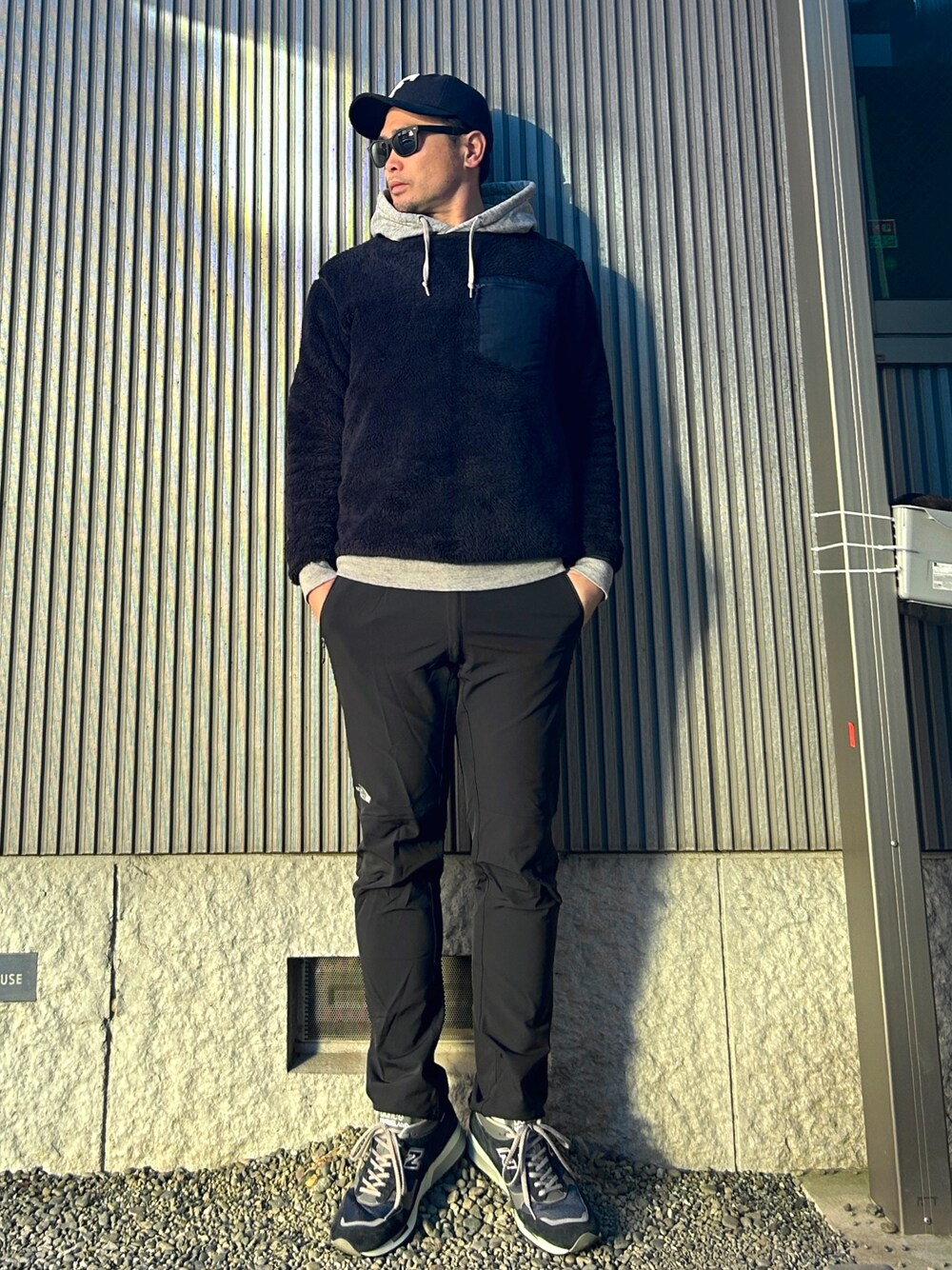 THE NORTH FACE ネイビー パンツ 34インチ THE NORTH FACE チノパン ワイドパンツ 34