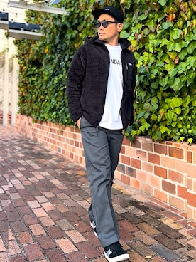 「アイテム（トップス）」を使った、タケウチ☆ボンバイエさん（メンズ・173cm）の秋コーディネート