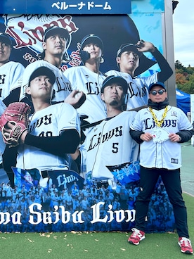 「アイテム（ダウンジャケット/コート）」を使った、タケウチ☆ボンバイエさん（メンズ・173cm）の秋コーディネート