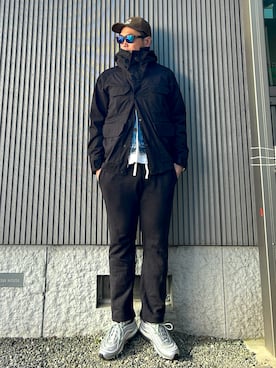 「アイテム（デニムジャケット）」を使った、タケウチ☆ボンバイエさん（メンズ・173cm）の秋コーディネート