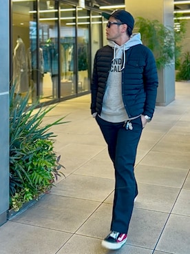 「アイテム（その他）」を使った、タケウチ☆ボンバイエさん（メンズ・173cm）の秋コーディネート