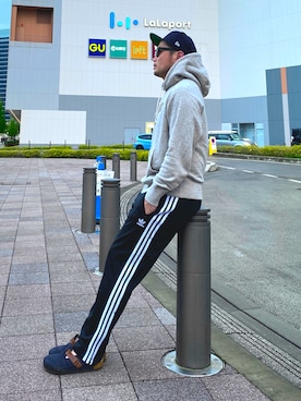 「ソフトボール」｜タケウチ☆ボンバイエさん（メンズ・173cm）の春コーディネート
