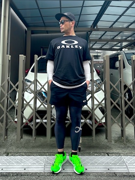 「アイテム（タイツ/ストッキング）」を使った、タケウチ☆ボンバイエさん（メンズ・173cm）の秋コーディネート