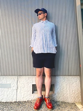「ワーク」｜「アイテム（その他）」を使った、タケウチ☆ボンバイエさん（メンズ・173cm）の秋コーディネート