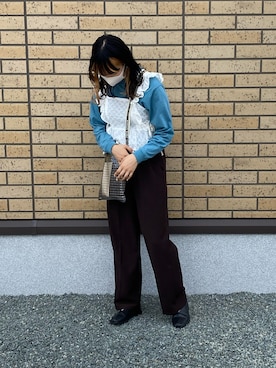 「OSIRIS（オサイラス）のアイテム」を使った、𝙝𝙞𝙟𝙞𝙧𝙞さん（レディース・165cm）の夏コーディネート