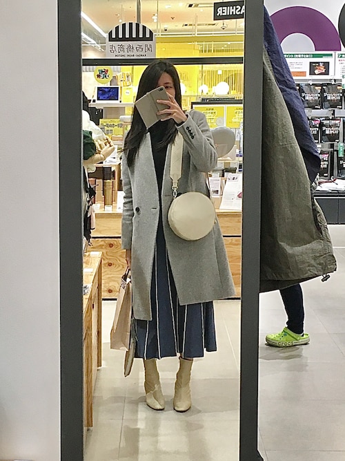 希少♡ジャーナルスタンダードレサージュ ウール ロングダブルチェスターコート journal standard L'essage（ジャーナルスタンダードレサージュ