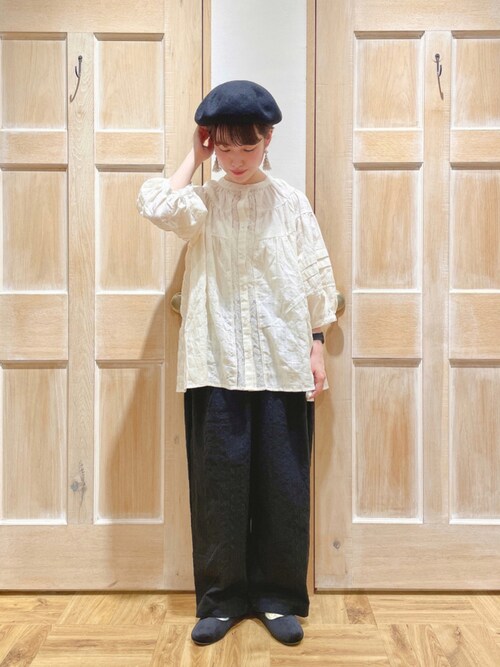 セール】総刺繍綿麻パンツ（その他パンツ）｜Samansa Mos2
