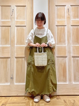 「アイテム（その他雑貨）」を使った、はまなかさん（レディース・151cm）の夏コーディネート