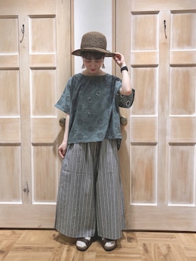 はまなかさん（レディース・151cm）の夏コーディネート