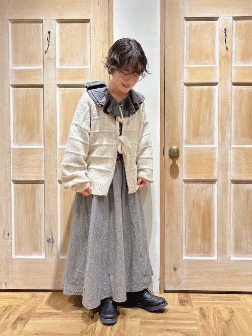 セール】【帯電防止】千鳥格子柄ギャザースカート（スカート