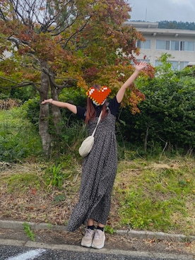 「GRL（グレイル）のアイテム（ワンピース/ドレス）」を使った、フルグラさん（レディース・160cm）の秋コーディネート