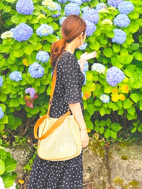 「fifth（フィフス）のアイテム（ワンピース、ブラック系）」を使った、フルグラさん（レディース・160cm）の夏コーディネート