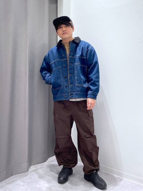 セール】デニム裏ボアジャケット / 202166（ブルゾン）｜LAKOLE