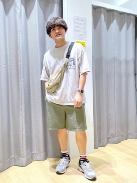「アイテム（レッグウェア）」を使った、むーやんさん（メンズ・169cm・20代）の夏コーディネート