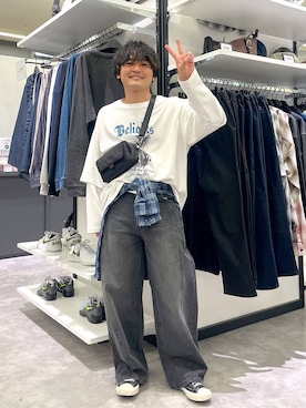 むーやんさん（メンズ・169cm）の春コーディネート