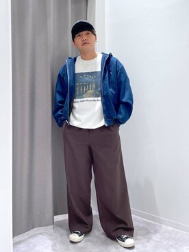 むーやんさん（メンズ・169cm）の冬コーディネート