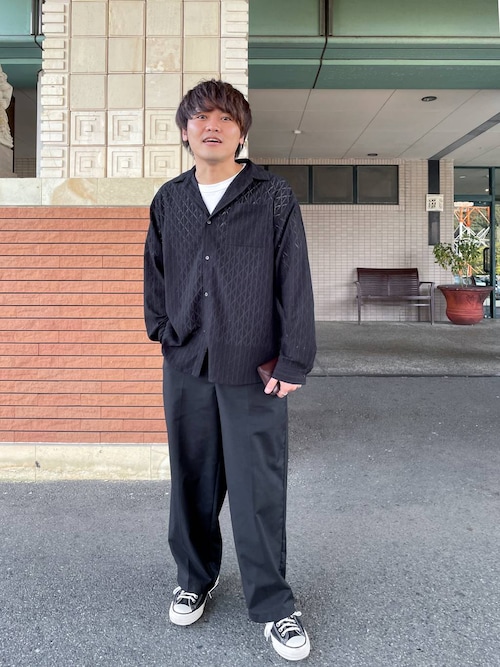 レース長袖シャツ / 102726