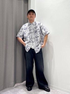 「LAKOLE（ラコレ）のアイテム」を使った、むーやんさん（メンズ・169cm）の春コーディネート