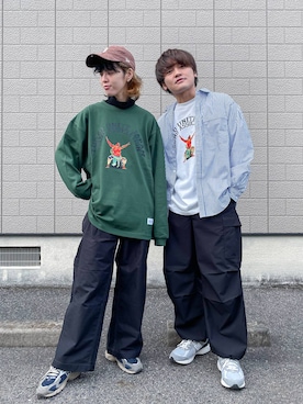 むーやんさん（メンズ・169cm）の春コーディネート