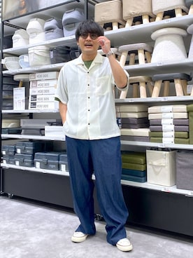 むーやんさん（メンズ・169cm）の夏コーディネート