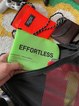 「アイテム（ポーチ）」を使った、むーやんさん（メンズ・169cm）の春コーディネート