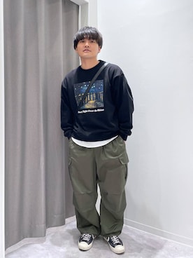 むーやんさん（メンズ・169cm）の冬コーディネート