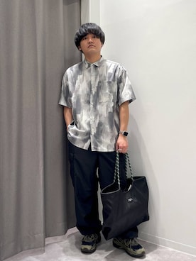 「LAKOLE（ラコレ）のアイテム」を使った、むーやんさん（メンズ・169cm）の春コーディネート