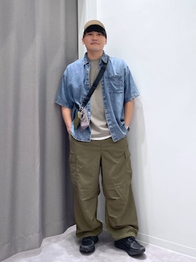 「LAKOLE（ラコレ）の【New Balance/ニューバランス】Fresh Foam Arishi TIRALUX / 576502（スニーカー、その他）」を使った、むーやんさん（メンズ・169cm）の春コーディネート