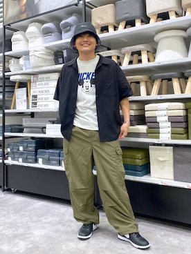 むーやんさん（メンズ・169cm）の夏コーディネート