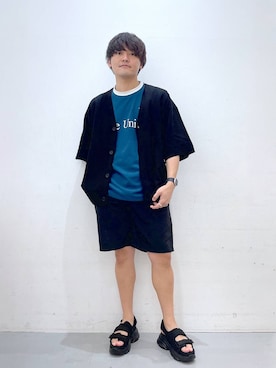 むーやんさん（メンズ・169cm）の夏コーディネート