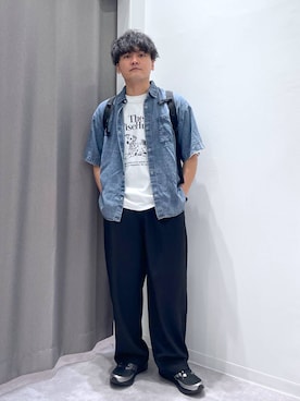 「LAKOLE（ラコレ）の【New Balance/ニューバランス】Fresh Foam Arishi TIRALUX / 576502（スニーカー、その他）」を使った、むーやんさん（メンズ・169cm）の春コーディネート