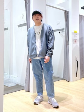 「アイテム（スウェット）」を使った、むーやんさん（メンズ・169cm・20代）の春コーディネート