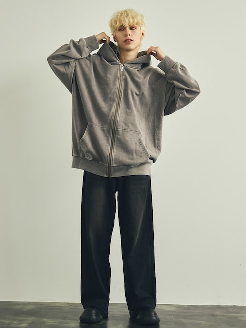 MASSES - × M&M / SWEAT HOODED EAGLE M - Black / プルオーバー