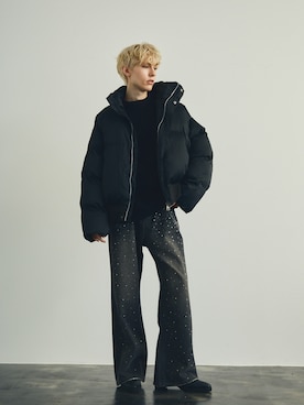 「Shoowtime（ショウタイム）のアイテム（ジャケット/アウター）」を使った、Model Galleryさん（メンズ・180cm）の秋コーディネート