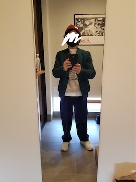 「アラフォーコーデ」｜「アイテム（その他アウター）」を使った、おやじファッションさん（メンズ・162cm）の冬コーディネート