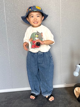 yamamayさん（キッズ・100cm）の夏コーディネート