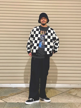 「ROSTER SOX（ロスターソックス）のアイテム（レッグウェア）」を使った、MURAYAMAさん（メンズ・172cm）の春コーディネート