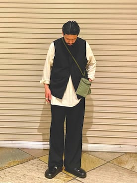 「ROSTER SOX（ロスターソックス）のアイテム（レッグウェア）」を使った、MURAYAMAさん（メンズ・172cm）の春コーディネート
