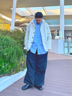 「ROSTER SOX（ロスターソックス）のアイテム（レッグウェア）」を使った、MURAYAMAさん（メンズ・172cm）の春コーディネート