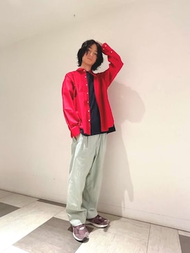 「BRICK & SONS（ブリックアンドサンズ）のアイテム」を使った、BRICK&SONS 天王寺ミオさん（メンズ・175cm）の夏コーディネート