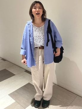 「SM2（エスエムツー）のアイテム」を使った、BRICK&SONS 天王寺ミオさん（レディース・150cm）の夏コーディネート