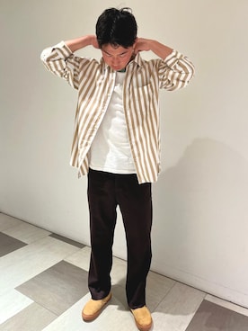 BRICK&SONS 天王寺ミオさん（メンズ・180cm）の夏コーディネート