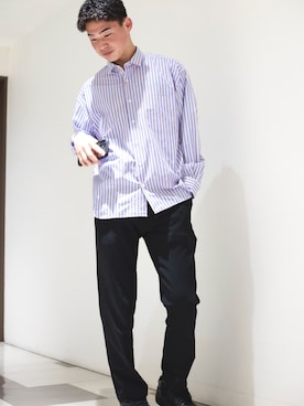 BRICK&SONS 天王寺ミオさん（メンズ・180cm）の夏コーディネート