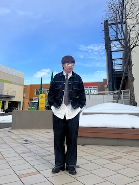 「アイテム（フォーマルスーツ/小物）」を使った、だいきさん（メンズ・173cm・20代）の春コーディネート