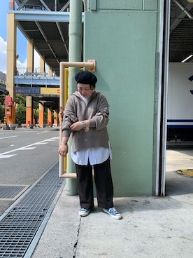 uwaさん（レディース・155cm）の冬コーディネート